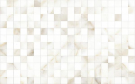 10100001118 Плитка Calacatta Gold Белый 02 мозаика 40x25
